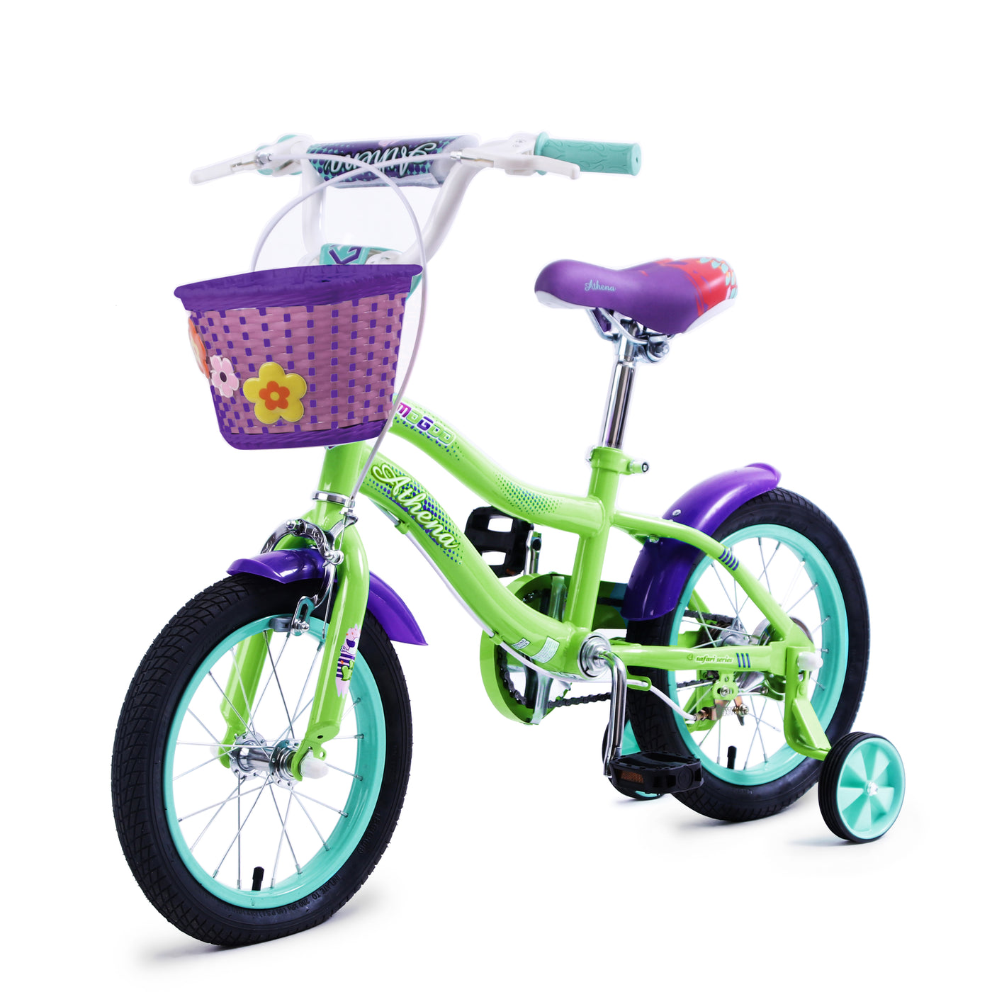Athena 12" Kids Bicycle - Shamrock Green