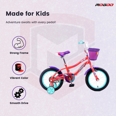 Athena 12" Kids Bicycle - Peach