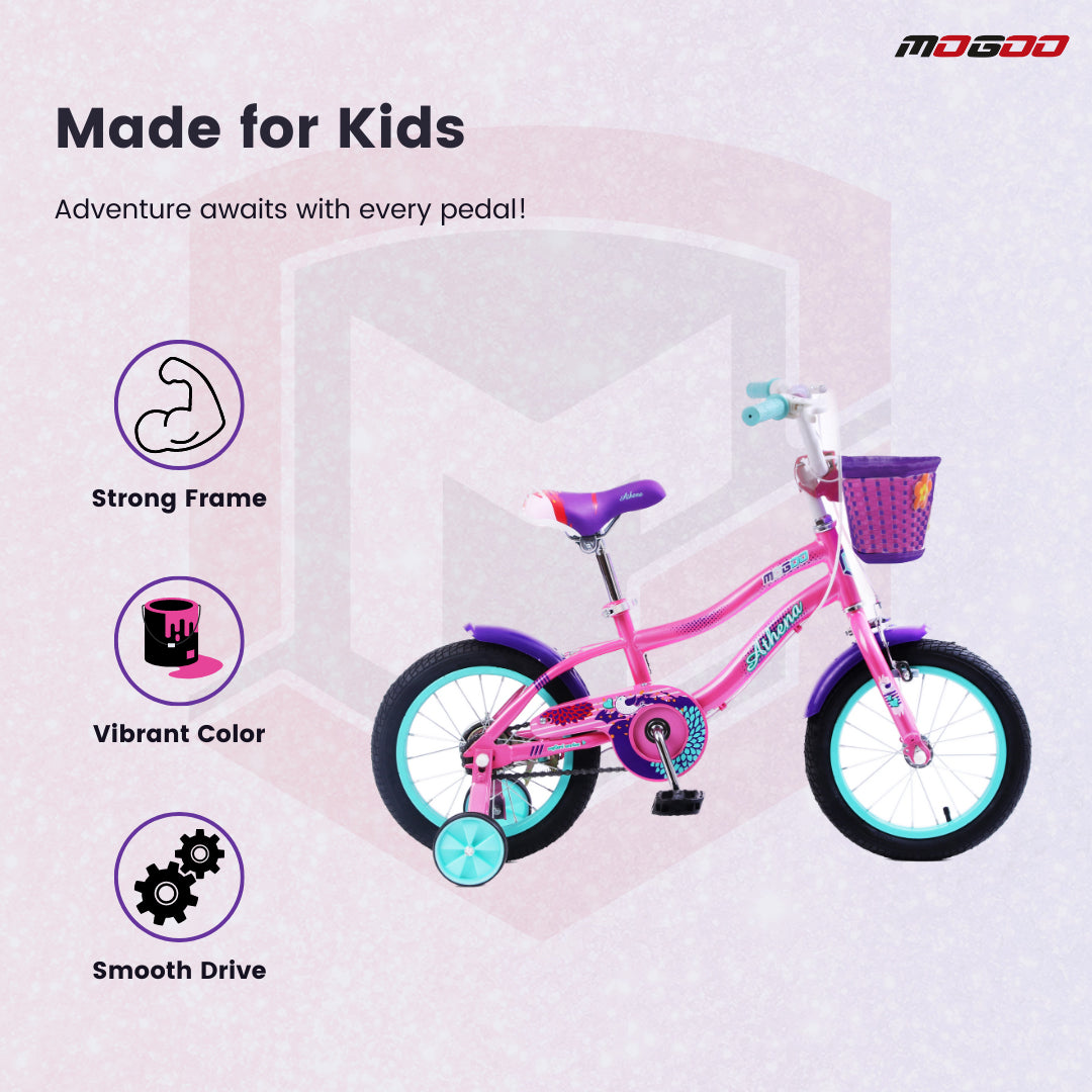 Athena 12" Kids Bicycle -  Pink