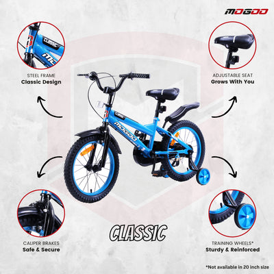 Classic 12" Kids Bicycle - Blue
