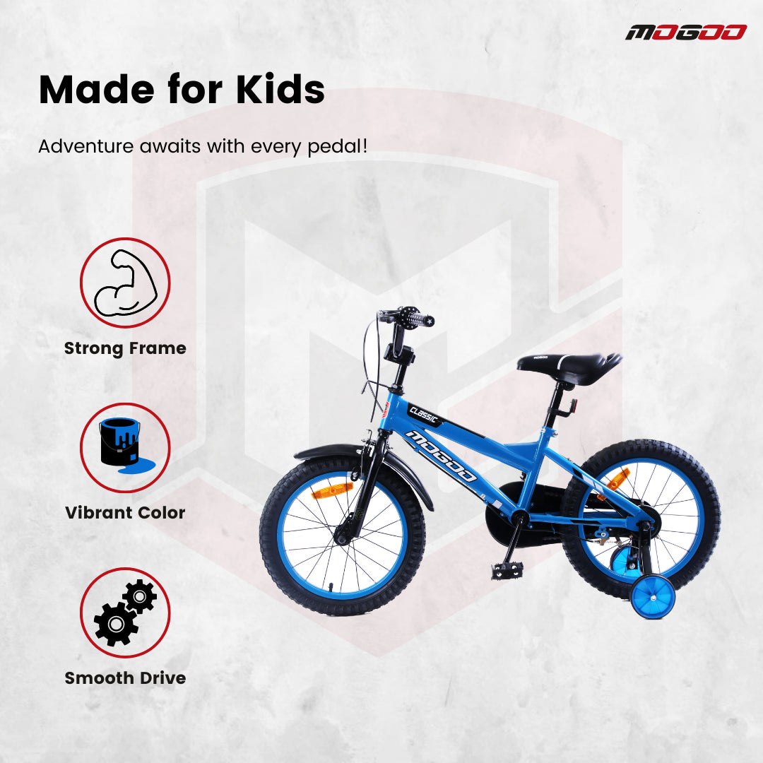 Classic 12" Kids Bicycle - Blue