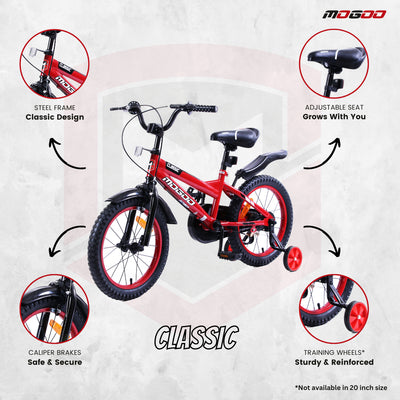 Classic 12" Kids Bicycle - Red