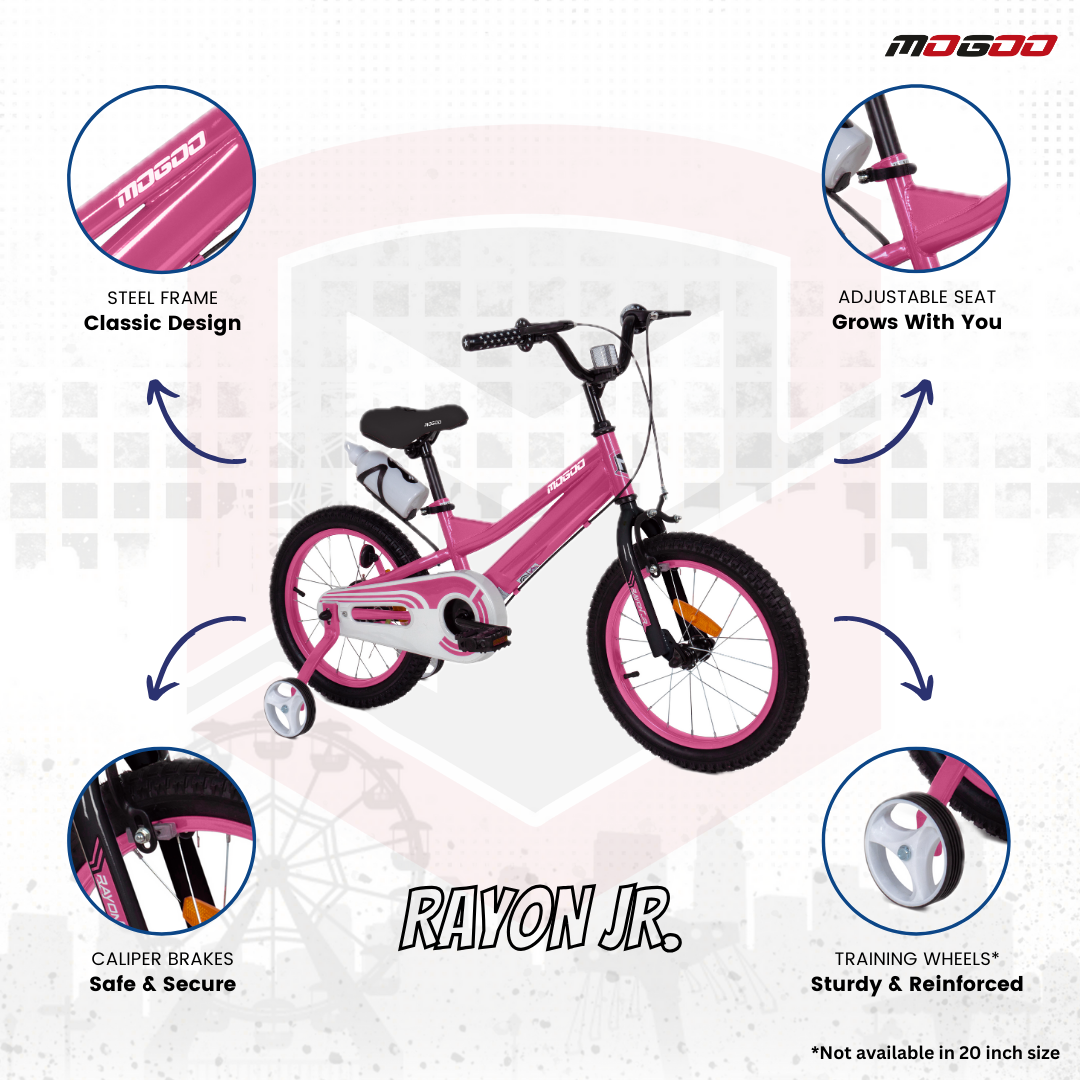 Rayon Junior 2.0 14" Kids Bicycle - Pink