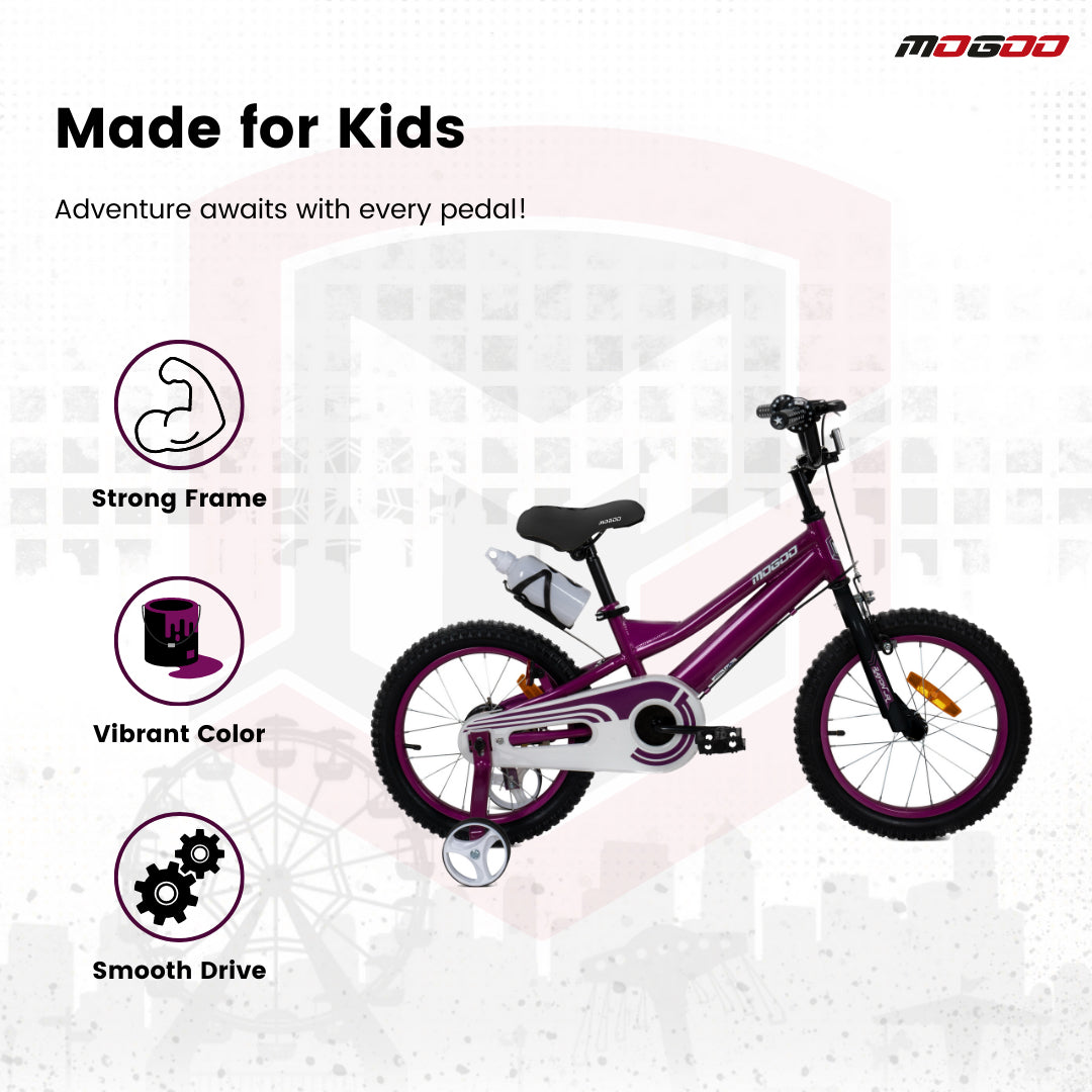 Rayon Junior 2.0 14" Kids Bicycle - Purple