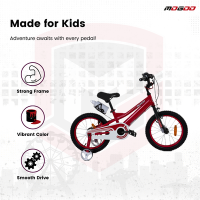 Rayon Junior 2.0 14" Kids Bicycle - Red