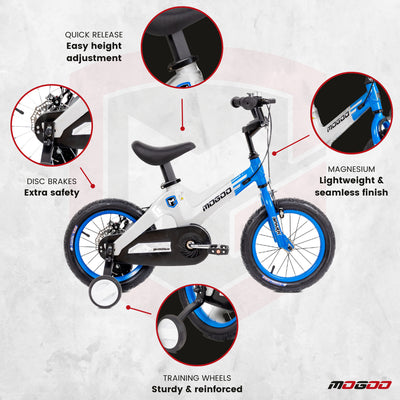 Spark 14" Magnesium Kids Bicycle - Blue