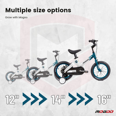 Spark Kids Magnesium Bike - 14 Inch - Turquoise