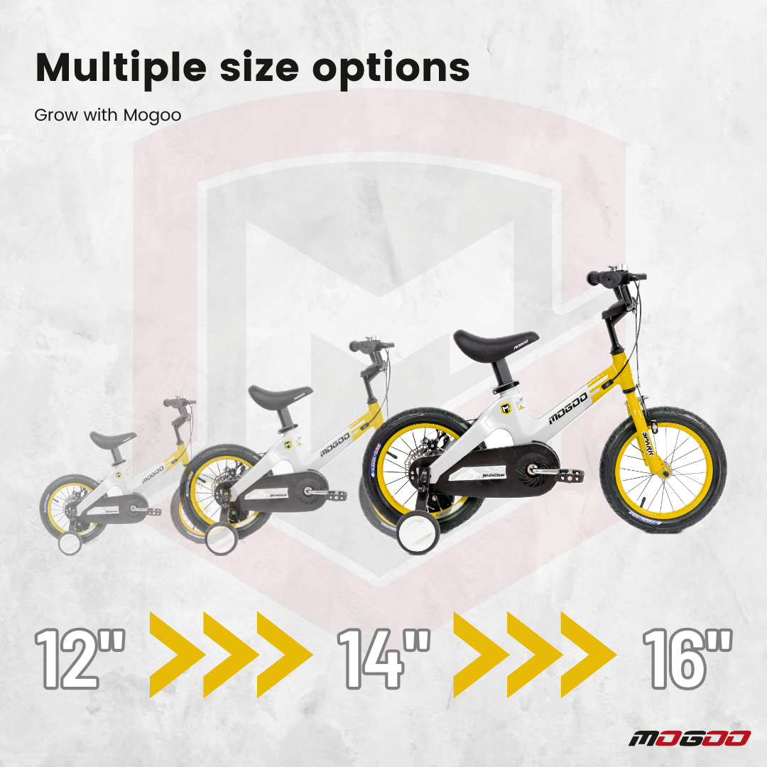 Spark Kids Magnesium Bike - 14 Inch - Yellow