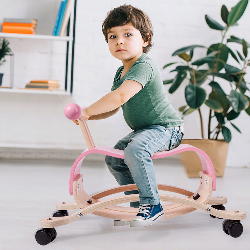 Two-in-one Rocking Horse Scooter Children's Early Education Walker