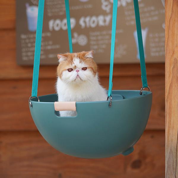 2-in-1 Convertible Cat Nest & Swing The Ultimate Year-Round Retreat