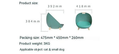 2-in-1 Convertible Cat Nest & Swing The Ultimate Year-Round Retreat