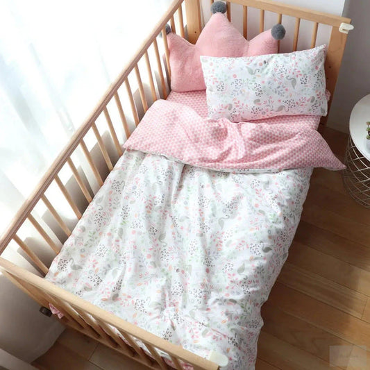 3 Pcs Baby Crib Bedding