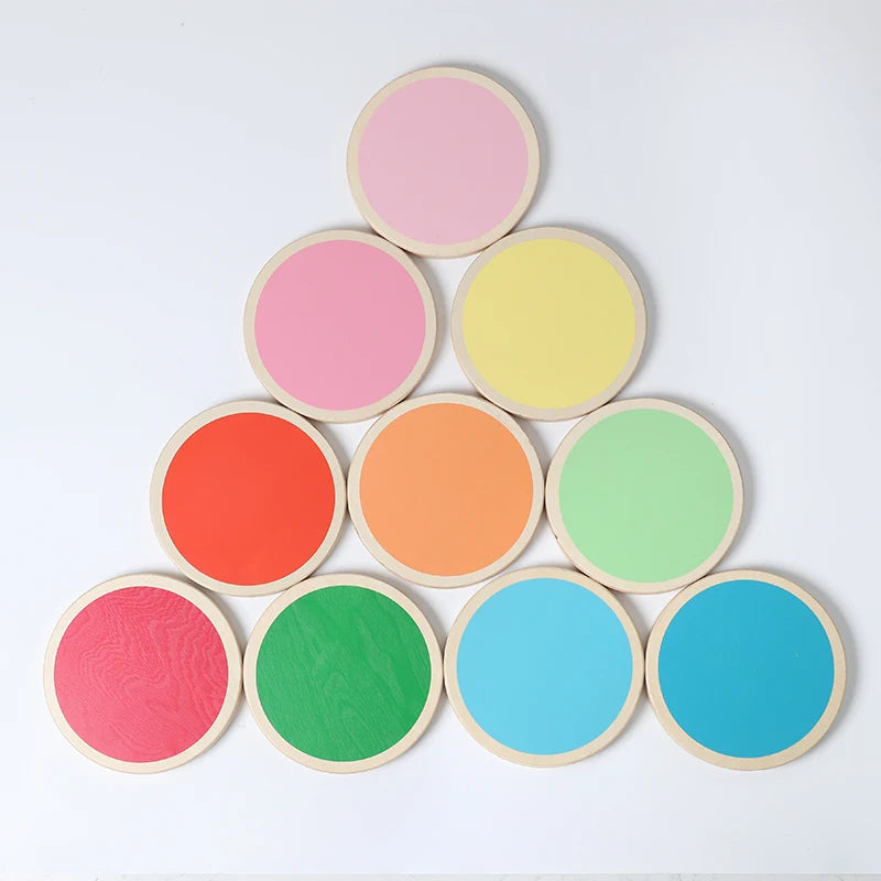 Montessori Sensory Balance Board & Stepping Stones Set 23 pc