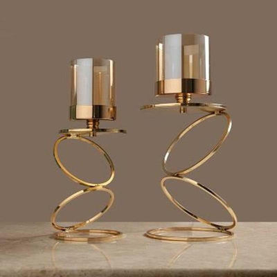 Aromatherapy Candle Holder Table Decoration Glass Ornaments