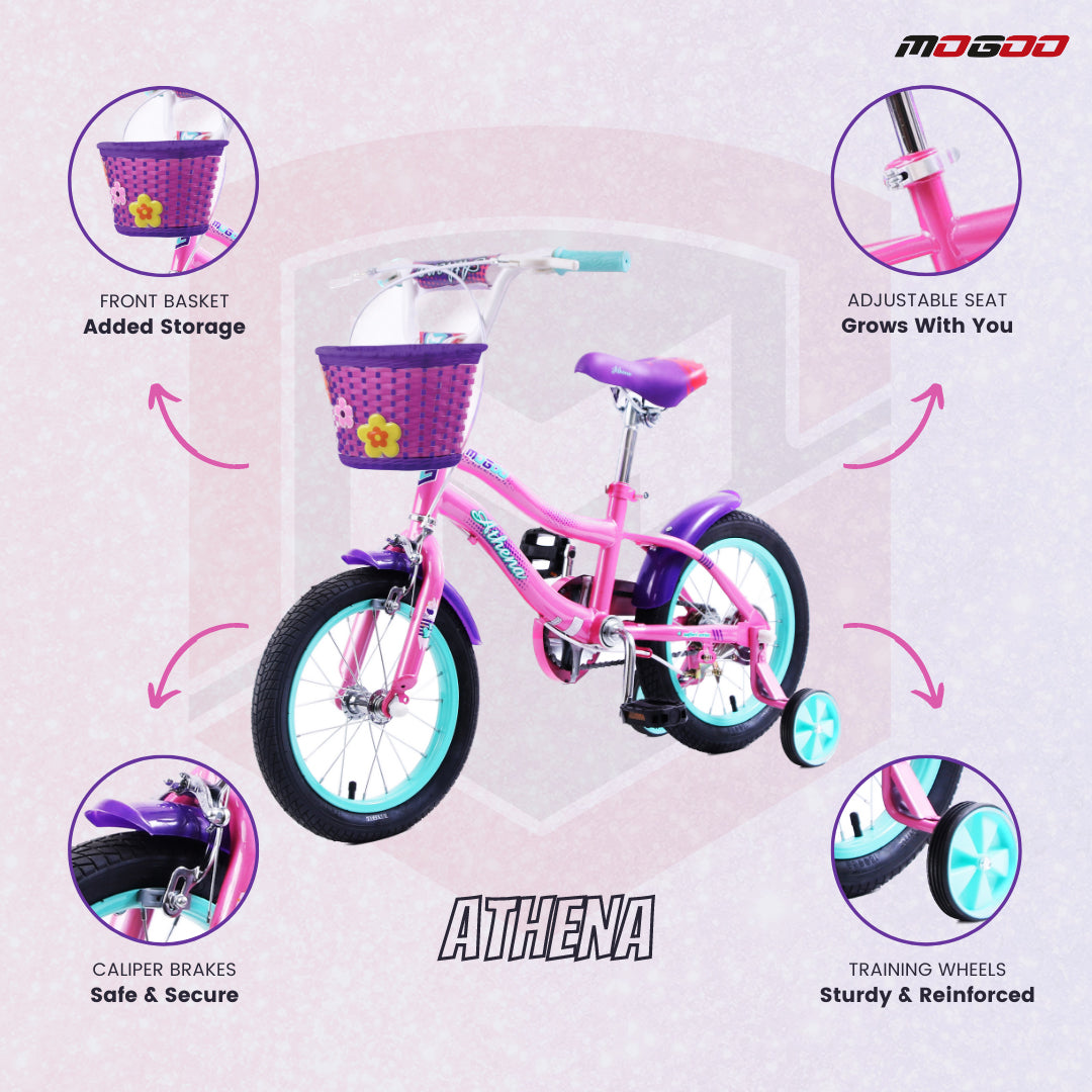 Athena 12" Kids Bicycle - Pink