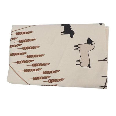 Baby Crawling Mat Soft Canvas Toddler Playmat Non-Slip Foldable