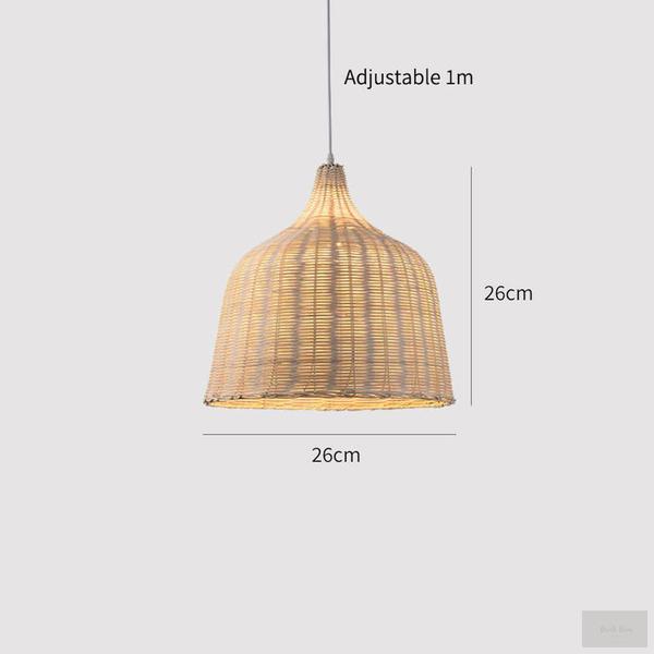 Bamboo Woven Chandelier