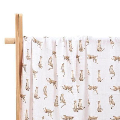 BambooSnuggle Double-Layer Bamboo Fiber Swaddle Cloth Soft & Versatile Baby Blanket