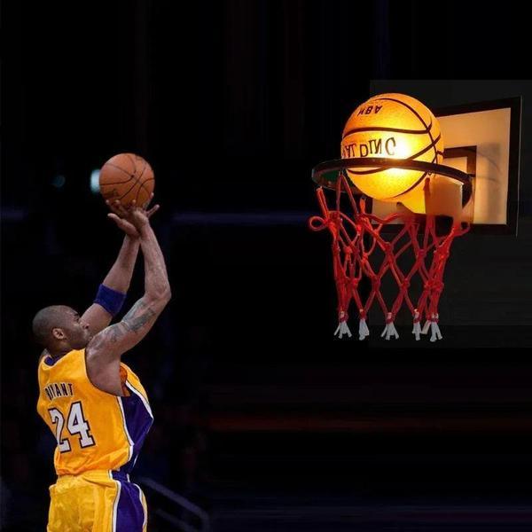 Basketball LED Wall Lamp – Sports Decor for Kids Room