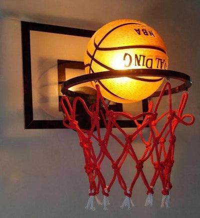 Basketball LED Wall Lamp – Sports Decor for Kids Room
