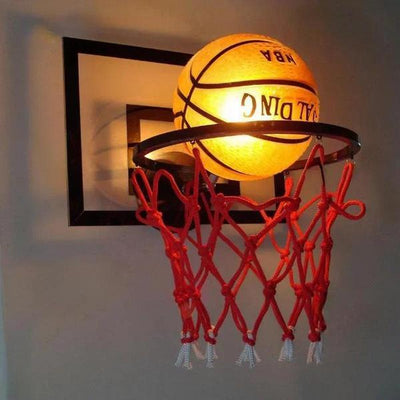 Basketball LED Wall Lamp – Sports Decor for Kids Room