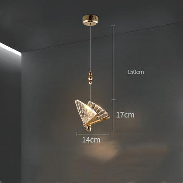 Butterfly Chandelier Bedside Enamelled