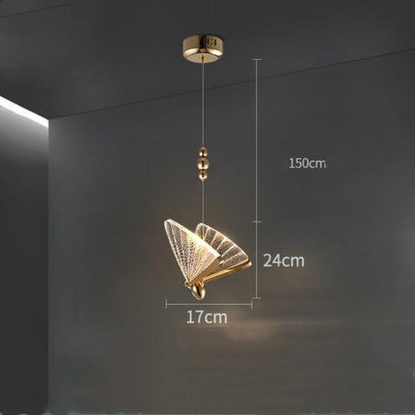 Butterfly Chandelier Bedside Enamelled