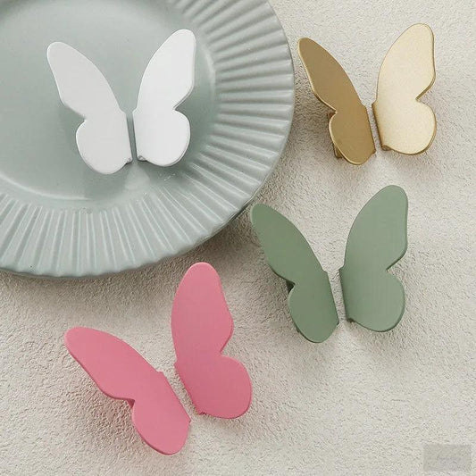 Butterfly-Shaped Cabinet Knobs