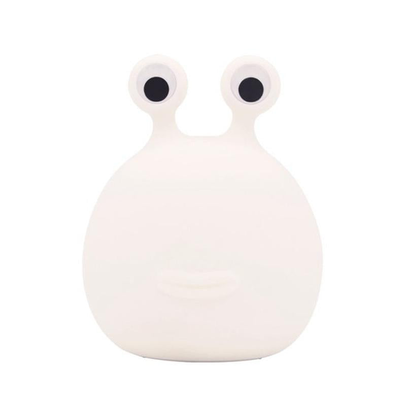 Cartoon LED Touch Night Light – USB Powered White Light Lamp