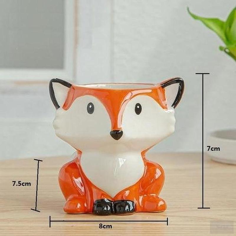 Ceramic Animal Shaped Flower Pot