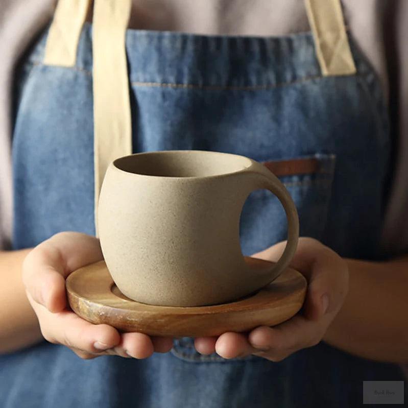 Ceramic Coffee Cups and Saucers