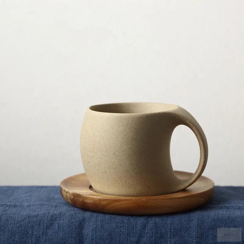 Ceramic Coffee Cups and Saucers