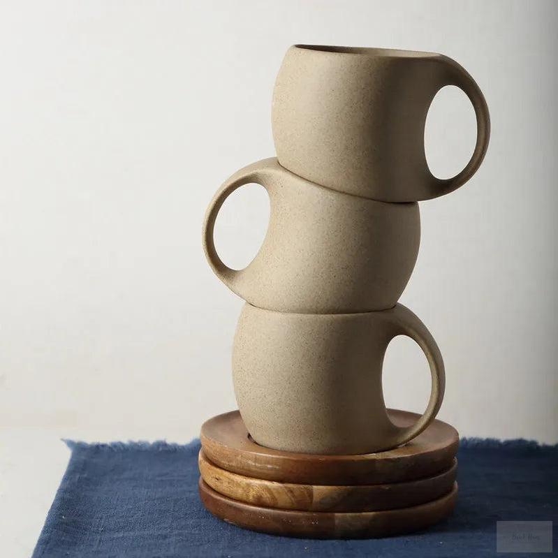 Ceramic Coffee Cups and Saucers