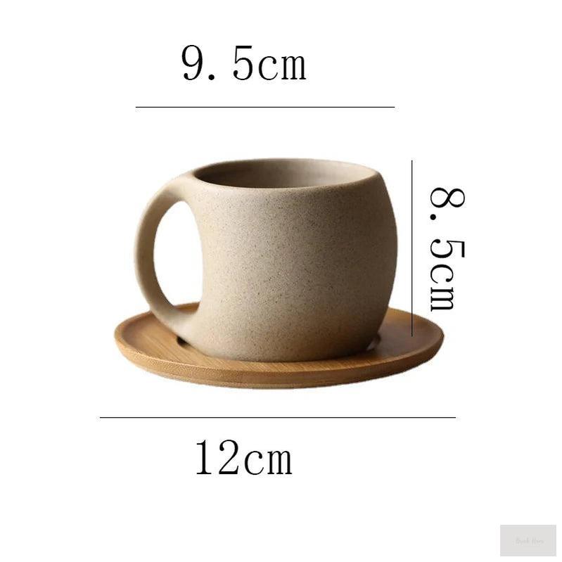 Ceramic Coffee Cups and Saucers