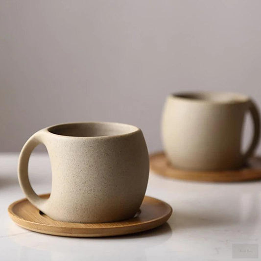 Ceramic Coffee Cups and Saucers