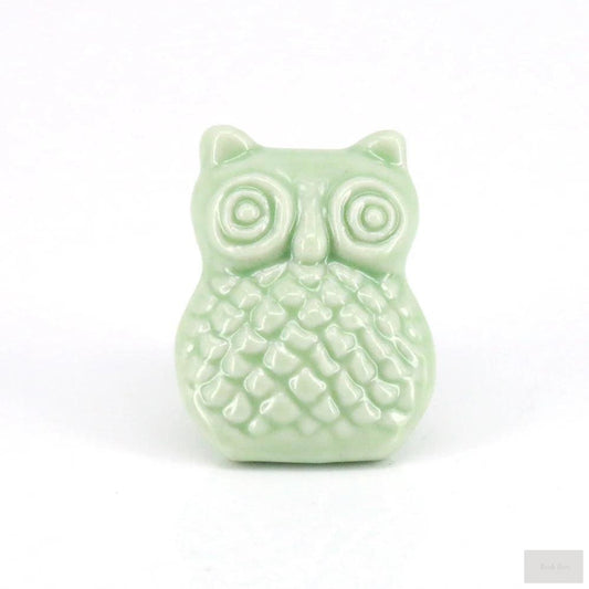 Ceramic Owl - Shaped Knobs