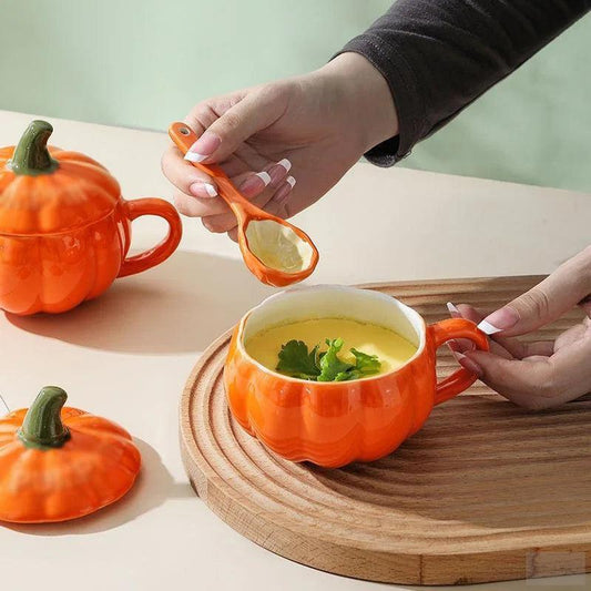 Ceramic Pumpkin Mug