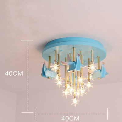 Children's Bedroom Ceiling Lamp Girl Princess Chandelier