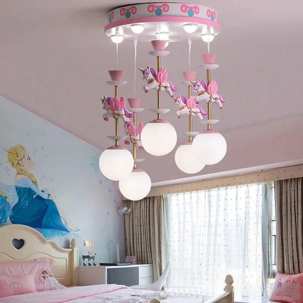 Children’s Carousel Chandelier