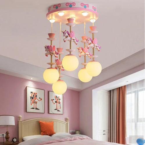 Children’s Carousel Chandelier