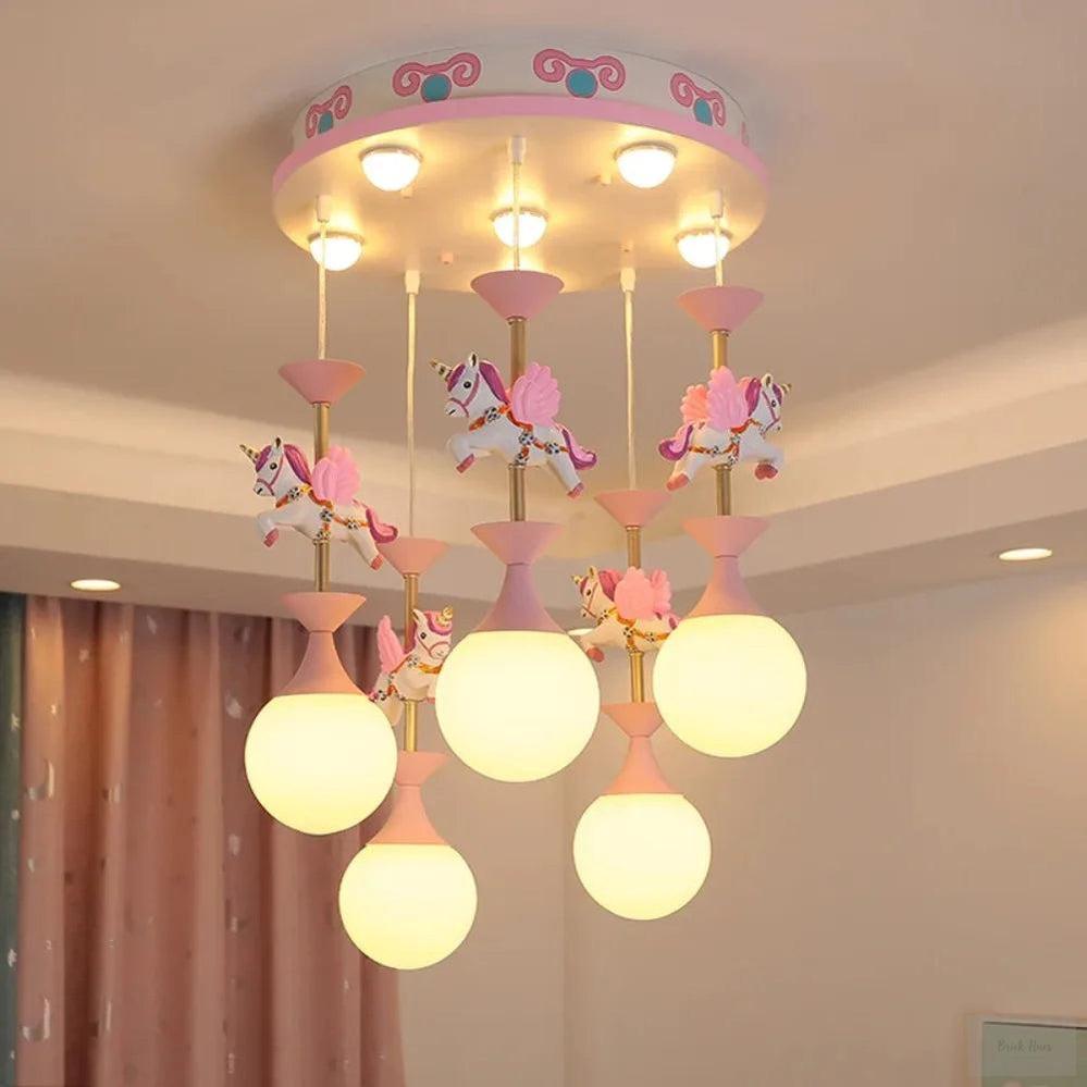 Children’s Carousel Chandelier