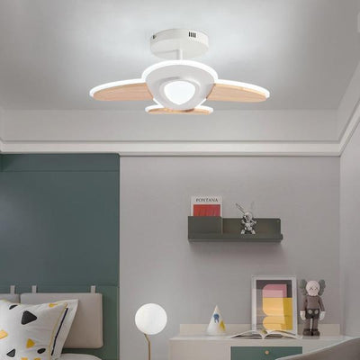 Children's Room Bedroom Led Airplane Chandelier
