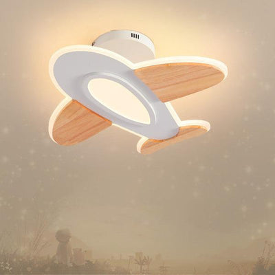 Children's Room Bedroom Led Airplane Chandelier