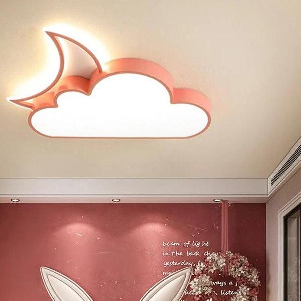 Cloud & Moon LED Ceiling Chandelier