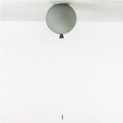 Color Bubble Glass Balloon Ceiling Chandelier In Bedroom