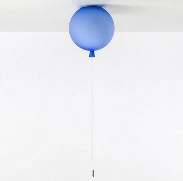 Color Bubble Glass Balloon Ceiling Chandelier In Bedroom