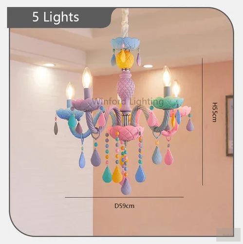 Colorful Pendant Lamp For Kids