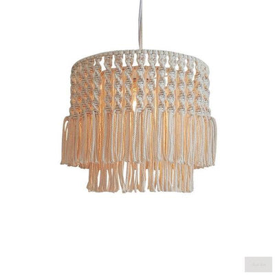 Cotton Thread Woven Chandelier