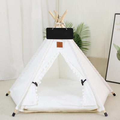 CozyTeepee Pet Tent Bed – A Stylish Hideaway for Small Pets