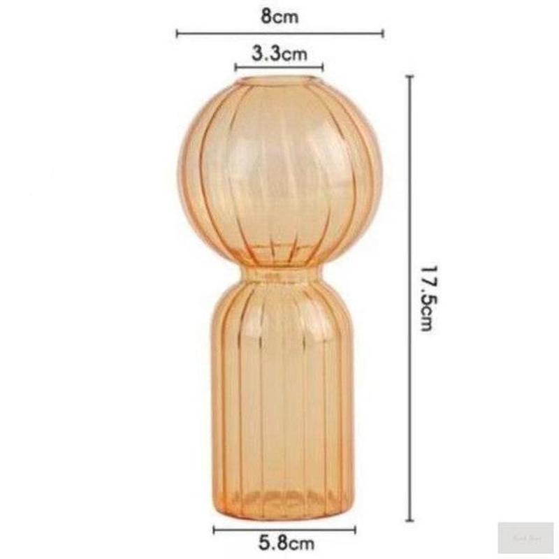 Creative Glass Vase - Striped